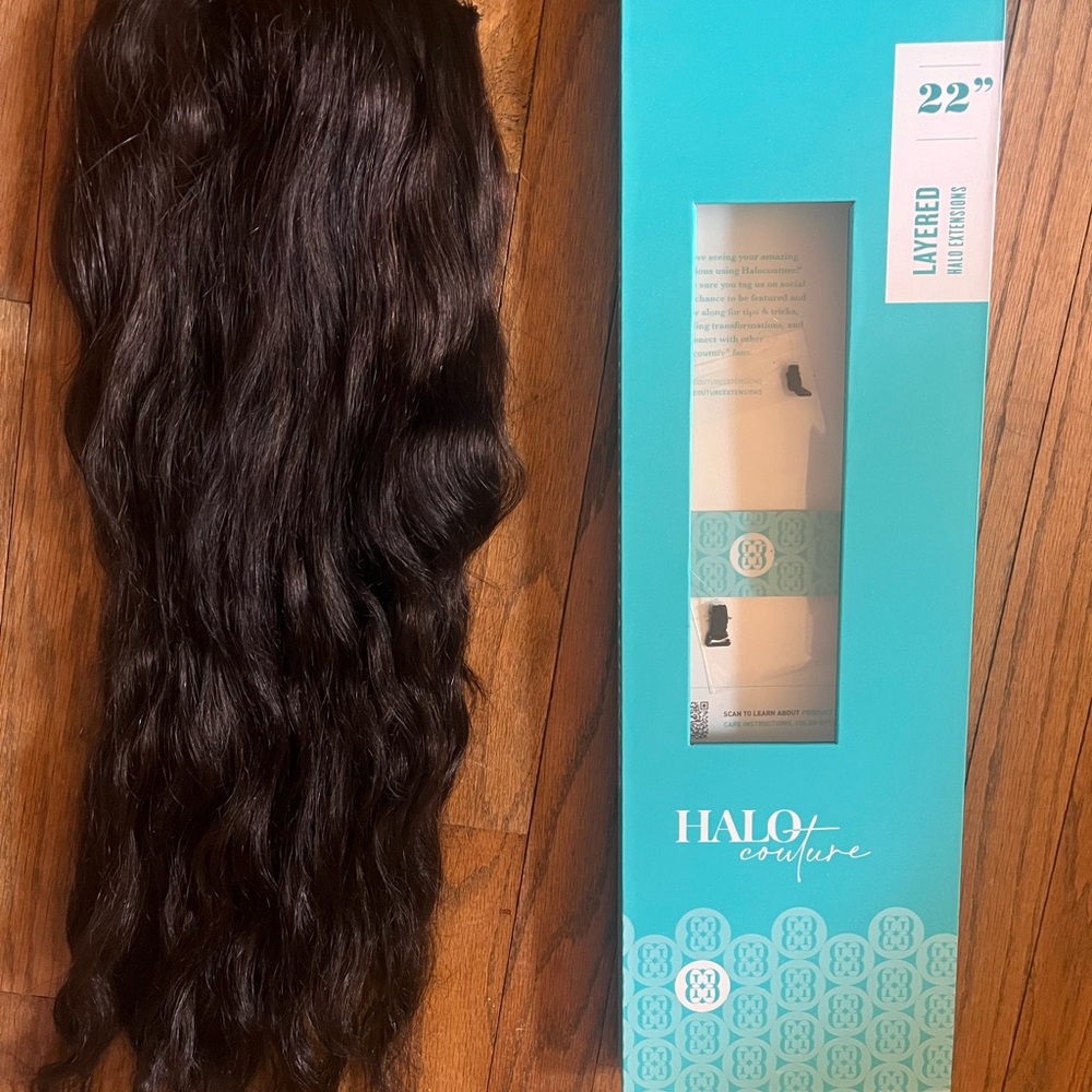 Layered Hair Extension - Black